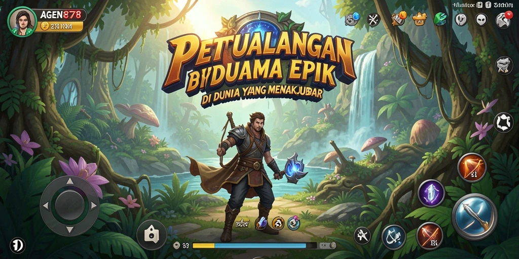 Tampilan gameplay AGEN878 dengan karakter dan lokasi yang menakjubkan.