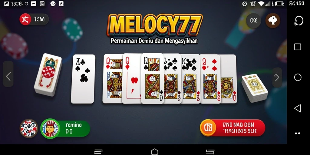 Screenshot gameplay MELODY77 yang seru dan interaktif.