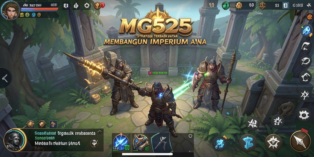 Tampilan gameplay MG525 dengan pertempuran strategis yang mendebarkan.
