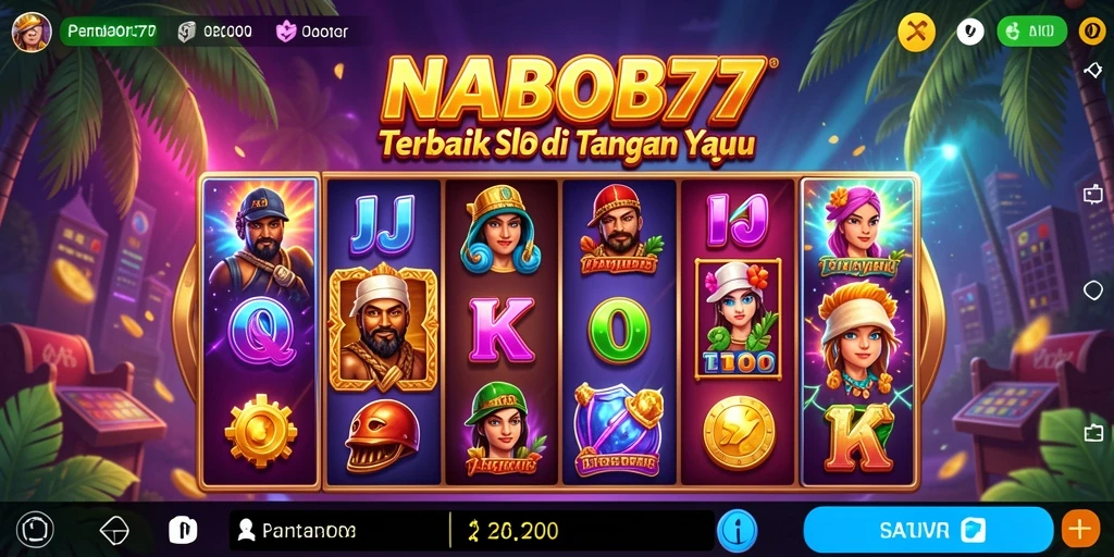 Gameplay Slot yang menarik dan penuh warna dari NABOB77.