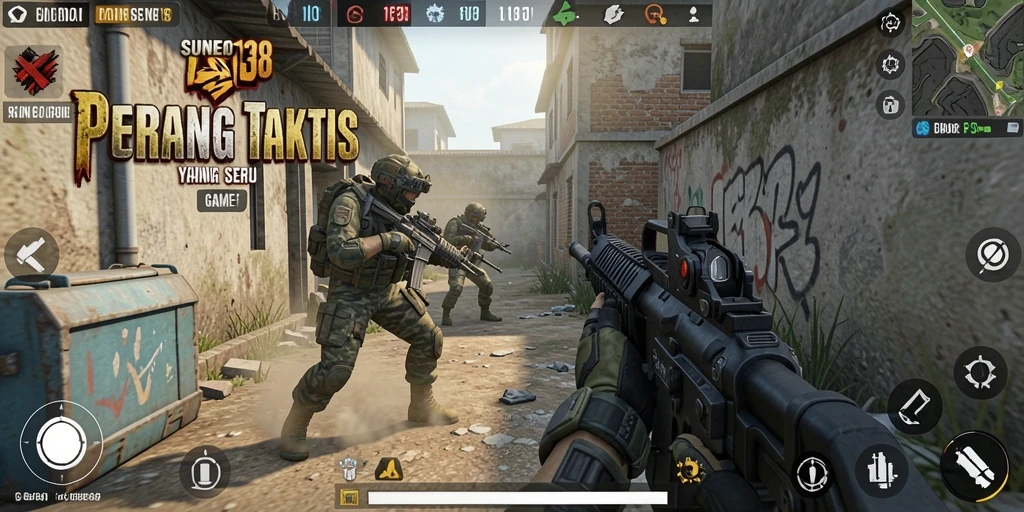 Gameplay mendebarkan dalam SUNEO138 dengan aksi FPS yang intens.